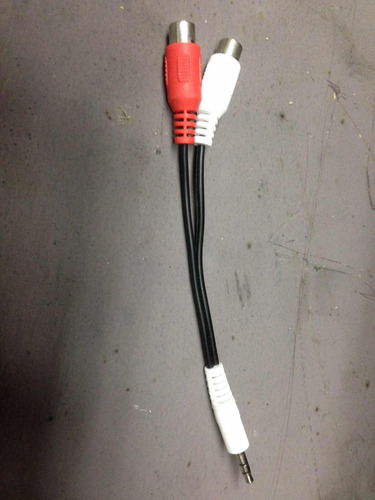 Cable Mini Plug A Rca.