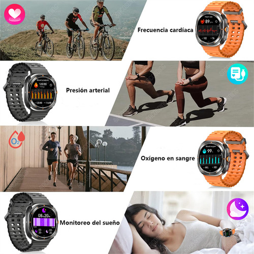 Smartwatch Reloj Inteligente Hombres Gps Track Para Android