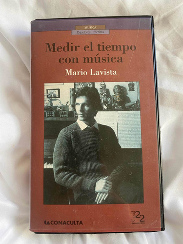 Vhs Mario Lavista - Medir El Tiempo Con Música