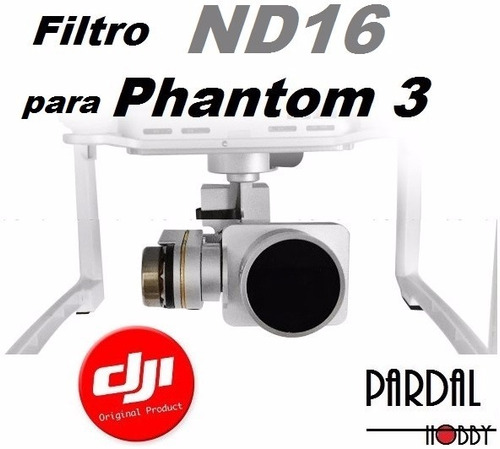 Filtro Nd16 P/ Phantom 3 Professional Advanced Original Dji