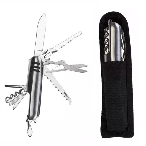 Relógio Masculino Casual Ultra Fino De Luxo E Canivete Inox