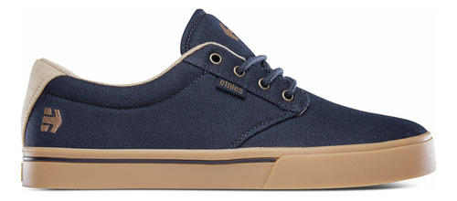 Tenis Etnies Jameson 2 Eco Vulc Navy Gum Gold Skate Hombre