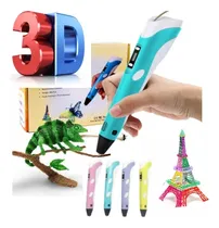 Comprar Lápiz 3d Impresión Pantalla Lcd+3 Filamentos Navidad Genieka