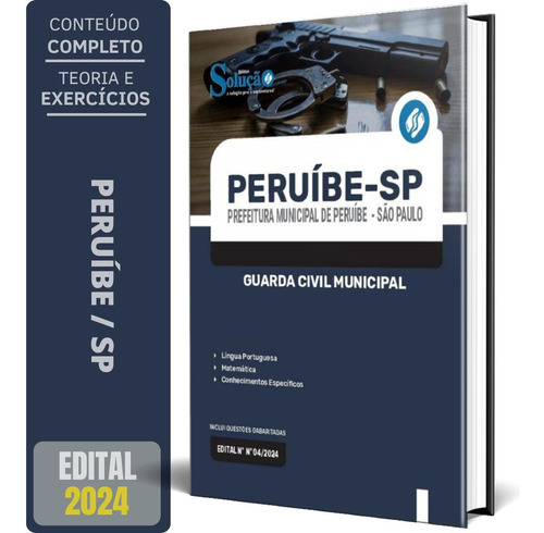 Apostila Prefeitura Peruíbe Sp 2024 - Guarda Civil Municipal