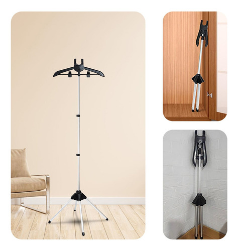 Soporte De Plancha A Vapor Para Ropa, Colgadores De Ropa De