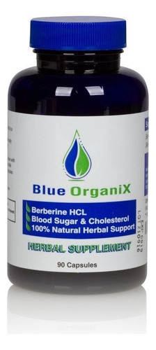 Berberine 500 Mg Hcl, Blue Organix, 90caps
