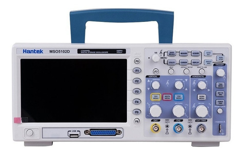 Osciloscopio Hantek + Analizador Lógico Mso5102d 100mhz 2 Ch