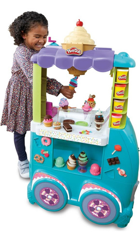 Play-doh Kitchen Creations Super Camión De Helados Hasbro  