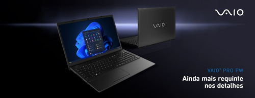 Notbook Vaio Pro Pw Intel I5-1235u 8g 256g Ssd 15 Fhd Win Cor Preto