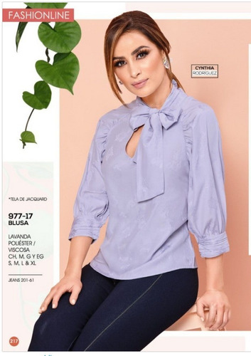 Blusa Cklass 977-17 Lavanda Outlet/saldos Mchn