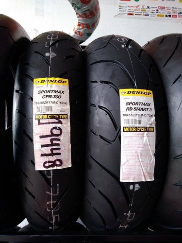 Imagen 5 de 8 de Llanta Posterior Para Moto Dunlop Gpr300 160/60zr-17
