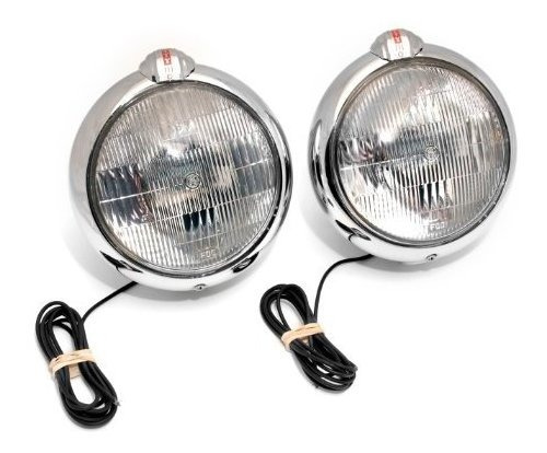 Par De Luces Antiniebla Transparentes 300cp U Chrome 35...