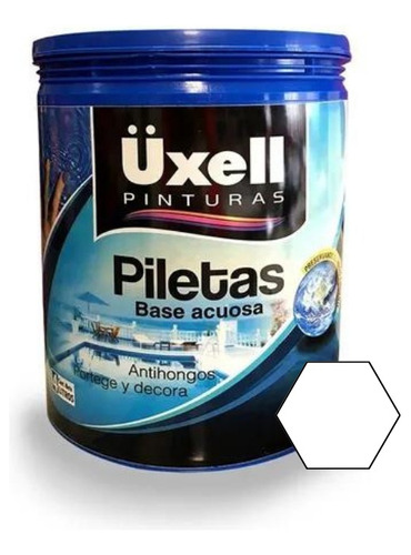 Pintura Piscina Piletas Blanco Acuosa X 10l Al Agua