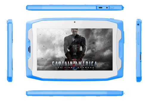 Tablet  Kids One W8 7" con red móvil 16GB azul y 2GB de memoria RAM