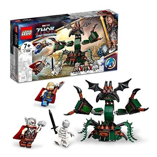 Lego Marvel Ataque Asgard 159 Piezas 76207