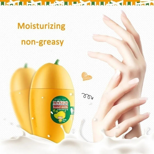 Crema blanqueadora e hidratante de mango, 50 g, tipo de embalaje: plástico