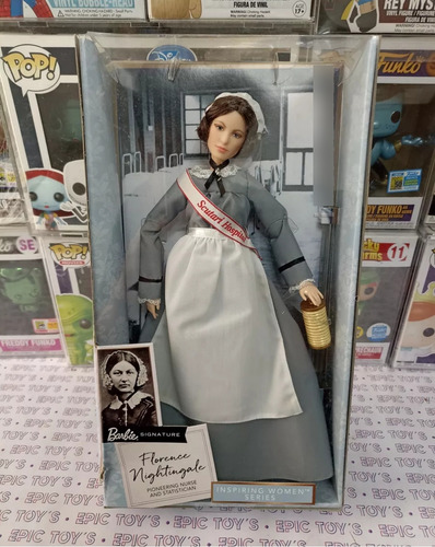 Barbie Inspiring Women Florence Nightingale (Usado)