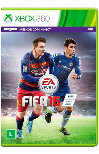 Fifa 2016 Xbox 360 Midia Fisica Original X360 Microsoft Dvd