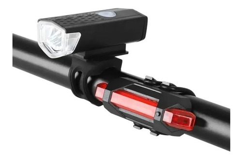 Foco Luz Led Bicicleta Linterna Delantera Frontal 3 Modos
