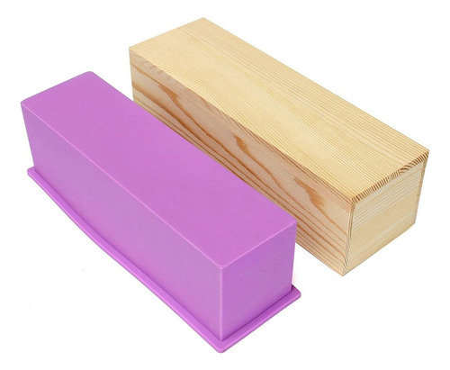 Âmolde De Silicona De Jabã³n Rectangular Flexible Con C...