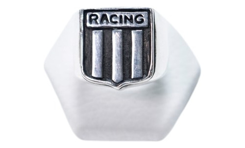 Anillo De Plata 925 Racing Grande Encamisado Gemma Modelo 31