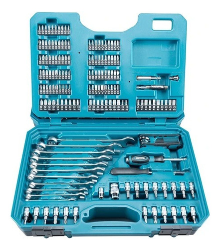 Set Makita Accerios Y Herramienta Manuales 221 Piezas Con Ma