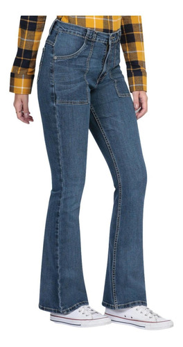 Pantalon Jeans Skinny Flare Lee Mujer 250