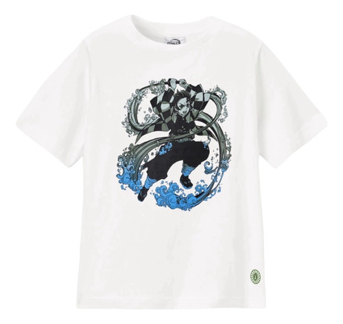 Playera Para Niño Niña Kimetsu Tanjiro, Original Japon