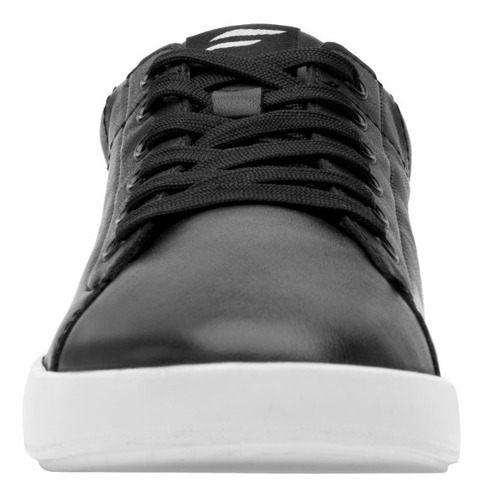 Tenis Clásicos Hombre De Piel Urbanos Flexi 412402 Black