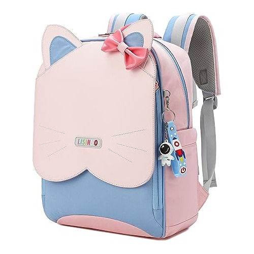 Lisinuo Mochilas Para Niños Girls Backpack Kid Kitten 2gj2x