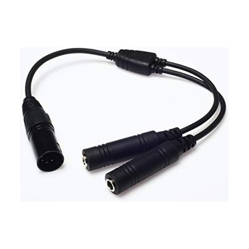 Adaptador De Enchufe Twin Plug Ga Airbus Xlr Auriculare...