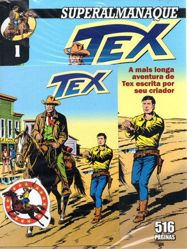 Superalmanaque Tex Ed Limitada 1 Mythos Bonellihq Cx490 O20