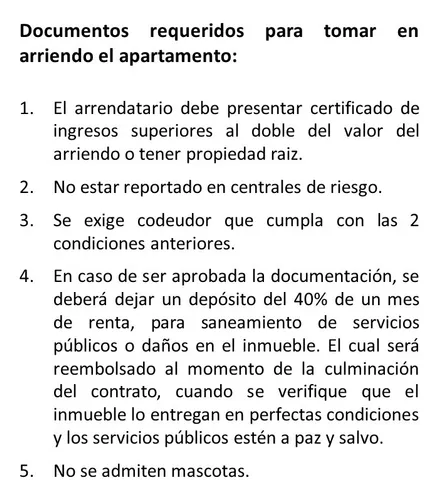 Se Arrrienda Apartamento A 3 Cuadras Del Parque De Rionegro (antioquia)