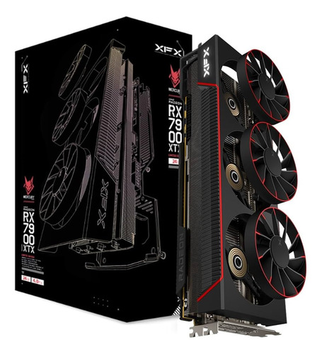 Tarjeta Video Xfx Mercury Amd Rx 7900xtx Magnetic Air Gaming