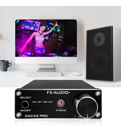 Fx-audio X3pro Dac - Auriculares Convertidores Digitales A A