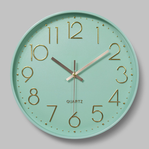 Reloj De Pared Durable Accurate Time E-1 Con Pincel De Color