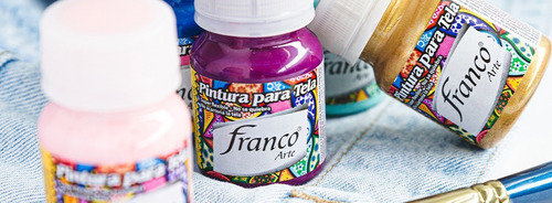 Ket X 3 Pintura Para Tela  Lavable Franco Arte X 30 Ml