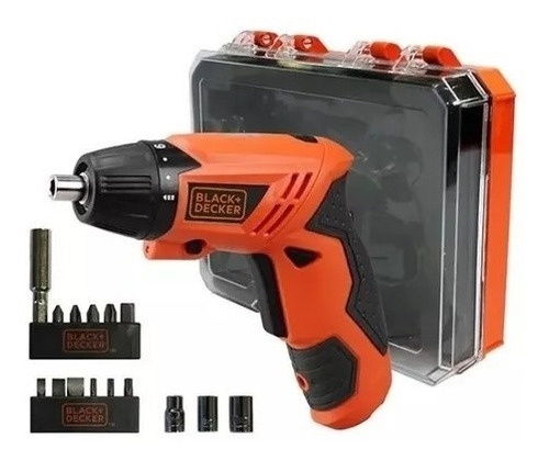 Atornillador Inalambrico 4,8v C/torque 13 Acces Black Decker