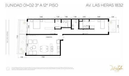 Apto Blanqueo! Venta Departamento 3 Ambientes, Toilette Y 2 Suitee En Recoleta, En Pozo