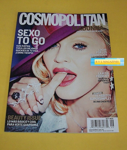 Madonna Revista Cosmopolitan 2015 Cover1 Rafael Amaya Thalia