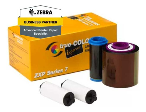 Ribbon Zebra Zxp7 750 Full Color Zxp Series 7 Ymcko