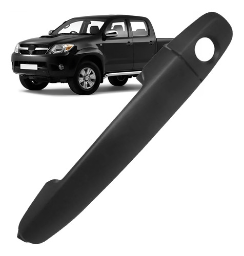Maçaneta Externa Furo Porta Esquerda Hilux 2006 2007 2008