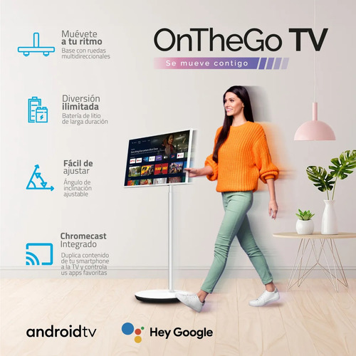 Televisor Indurama 32 Androidtv Onthego Hd