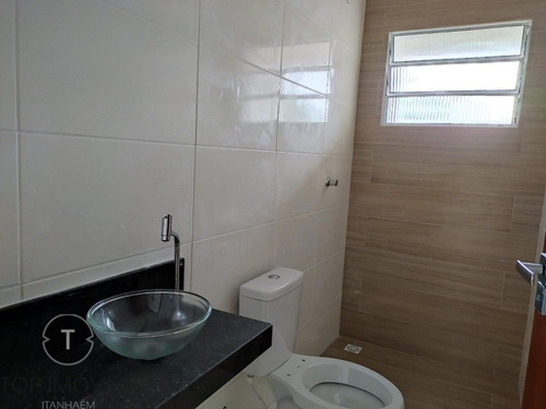 Imagem 10 de 11 de Casa Nova Com Piscina 2 Dormitórios Sendo Um Dos Dormitórios Suíte, À Venda Em Itanhaém , São Paulo , Bairro Cibratel Ii - Ca00673 - 70016933
