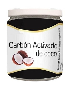 Carbon Activado De Coco En Polvo