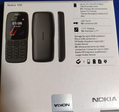 Celular Nokia 106