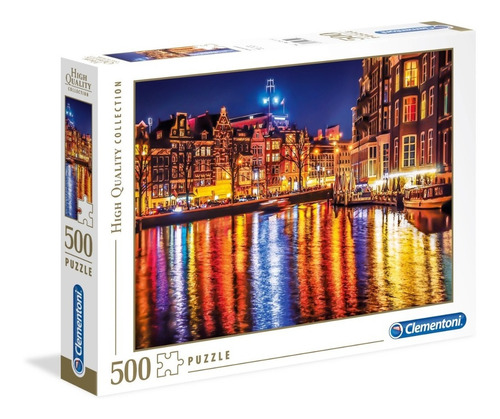 Puzzle 500pz Amsterdam 35037 - Clementoni