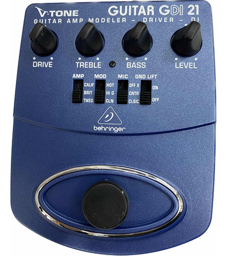 Pedal Guitarra Gdi21 Behringer Novo Original