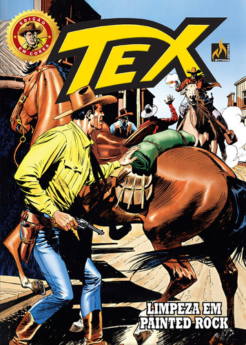 Tex edição em cores Nº 041, de Bonelli, Gian Luigi. Editora Edições Mythos Eireli, capa mole em português, 2019