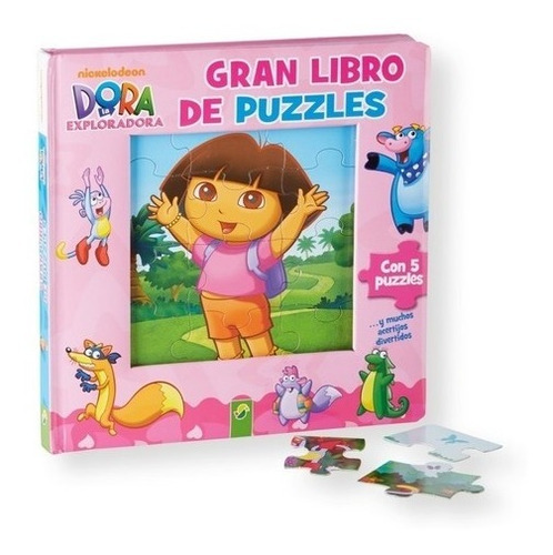 Libro Gran Libro De Puzzles ,cuento Y Actividades